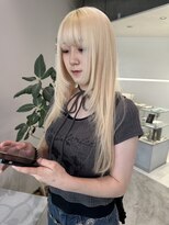 キオク(KIOX)&nbsp;ワンカラー/ブリーチカラー/髪質改善/ハイトーンカラー