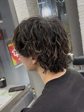 フェザーパーマシャドウパーマニュアンスパーマカルマパーマ原宿