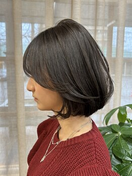 オトモリッティ(OTOMO litty)の写真/お客様の”似合わせスタイル”を提案しながら悩みも相談できる◎髪の美しさは身体の内側から!