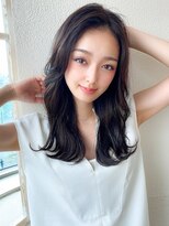 アフロート エル 錦糸町(AFLOAT L) 【20代30代】さりげないナチュラルレイヤー/小顔/黒髪/暗髪