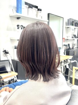 ニル 柏の葉(Nil) ボブ/ボブレイヤー/ピンクブラウン/暖色系カラー