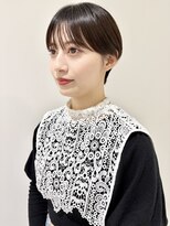 ケンジ 横浜(KENJE) マッシュショート/前髪カット/ショート女子/横浜ショート