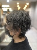 大人クセ毛活かしパーマ[池袋西口/要町/個室サロン]