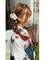 エム インターナショナル 春日部本店(EMU international)&nbsp;和装ヘアアレンジ
