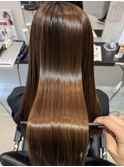 髪質改善ストレート