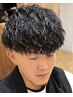 【藤原指名限定】メンズカット+デザインパーマ+スタイリング