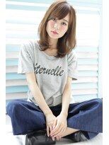 オウル(Owll)&nbsp;小顔シルエットボブ　カーキアッシュ　モテ髪上品カール