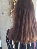 ヘアーデザイン リマ(Hair Design Lima) 『Lima』シースールーカラーピンクベージュ