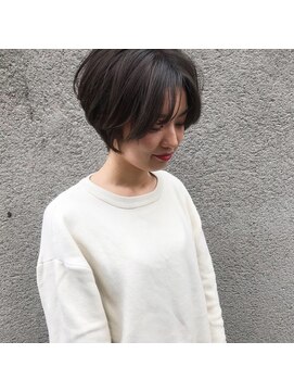 リンク ヘアスペース(Link hair space) 【Link】[お客様スタイル69］#ハンサムショート#パーマ#ボブ