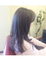 アリーナ 緑が丘店(arena) ピンクアッシュの透け感カラー☆(N)