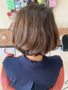 ヘアスタジオブービー 髪質改善ニュアンスボブ