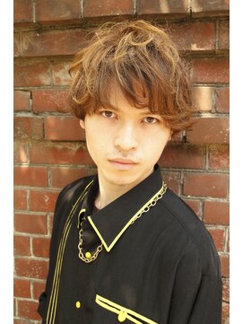 ブーケ(BOUQUET) 外ハネ・くせ毛風パーマ・ソフトツーブロック