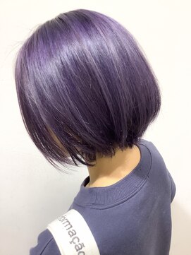 ヘアーメイク トレコローリ(hair make trecolori) 【trecolori  津田沼】スモーキーラベンダー