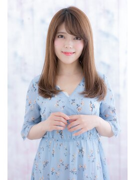 ミック 日暮里店(miq) 重めスタイルがGOOD!ココアブラウングラマラスワンカールa