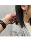 深め5トーン 赤みを抑えるマットブラウン