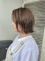 オルティ(OLTI)&nbsp;《OLTI》ハイライトベージュ×外ハネボブ