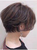 ひし型小顔ショート◎