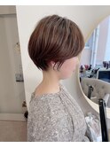 ショートボブ/大人巻き/ぷつっとボブ/ナチュラルモード/銀座駅