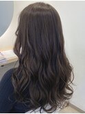 透明感の外国人風ナチュラルカラー