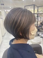 プールドゥマン 屯田(POUR DEMAIN)&nbsp;【POURDEMAIN屯田】白髪ぼかしハイライトカラーカット