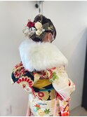編み込みたっぷりSET×成人式 10代20代