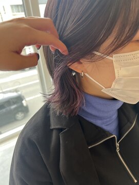 スクリバイタヒエ(SUKURI by tahie) #イヤリングカラー　#外ハネボブ