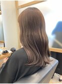 波巻き×ブリーチなしミルクティーベージュ/20代30代40代