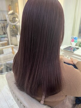 ロウ 町田(ROW) 艶髪/紫ピンク/韓国