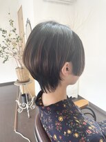 ループヘアー(LOOP HAIR) shorthair×センター分け