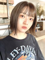 ディッセンバー 渋谷(December)&nbsp;【December】就活カラー×ブリーチなし透明感グレージュカラー