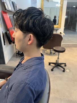 グランドライン(GRAND LINE) ワンカールかき上げパーマ