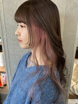 ロンドワン 三宮元町(Lond one) インナーカラー/イヤリングカラー/ピンクカラー/ボブ