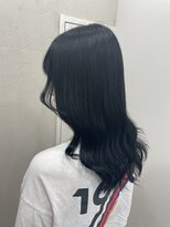 ウルア 吉祥寺店(ULUA)&nbsp;髪質改善 艶髪 韓国風 エギョモリ ブルーブラック 吉祥寺