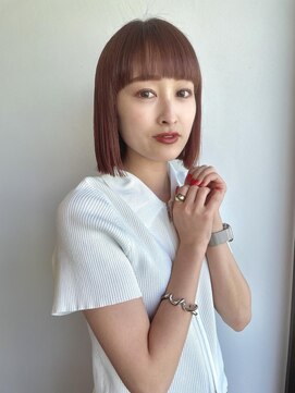 スーリール 和白店(Sourire) 縮毛矯正で魅せるボブ