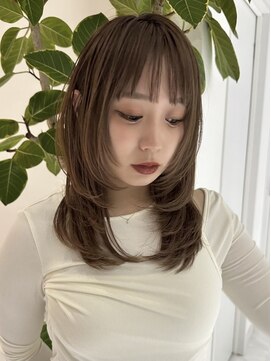 スティロ(stylo) ハイライトカラーグレージュベージュケアブリーチダブルカラー