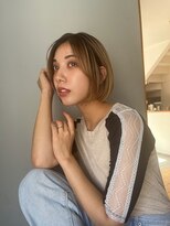 キートスバイガーランド (Kiitos by Garland)&nbsp;大人可愛い小顔マッシュショート/ベージュカラー/吉祥寺