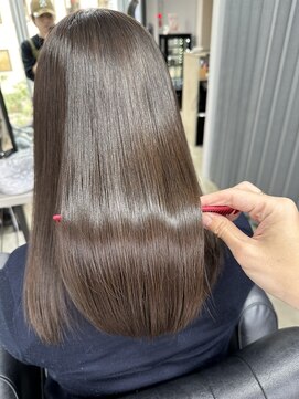 エトラ 渋谷店(etora) 小顔◎ブリーチなしグレージュケラチントリートメント