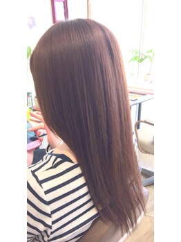 タイムレス ヘア サロン(timeless HAIR SALON)の写真/髪の広がりやうねりが気になる方に☆クセをしっかり伸ばしつつ、自然なストレートに♪髪質改善縮毛矯正も◎