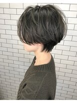 ルーナヘアー(LUNA hair)&nbsp;ハンサムショート黒髪ショート30代40代50代60代ショートカット