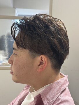 シェーン 仙台駅広瀬通店(schon) センターパート×ニュアンスパーマ◎