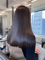 エル バイ アンキシム(elu by AHNKISM)&nbsp;艶髪ストレートロングレイヤーミディアム韓国ヘア心斎橋