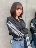 ◎イメチェン美髪外ハネボブ!サイドバング顔周りカット