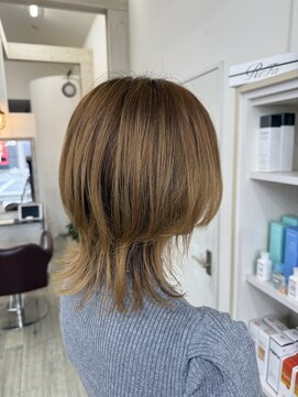 グレイス ヘア デザイニング(GRACE hair designing) マッシュウルフ
