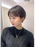 ショートカットショートヘアコンパクトショートボブ丸みショート