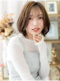 丸みフォルムオンブレくびれヘアボブルフc6戸田公園20代30代40代