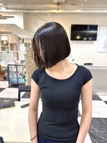 テテ(TETE)&nbsp;ボブ/切りっぱなしボブ/縮毛矯正