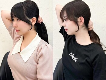 セルカ 新宿(CERCA)の写真/レイヤーカットで創る“韓国風ヘア”。髪質改善にこだわったカット技術でまとまりのあるスタイルに♪