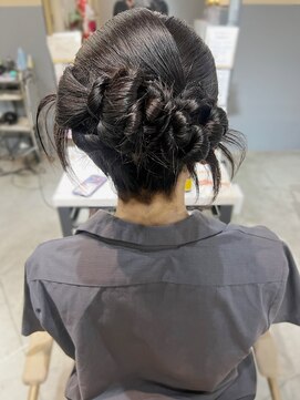 ヘアメイク ギャリス 北新地店(HAIR MAKE SALON Gallis) リボンカチモリ