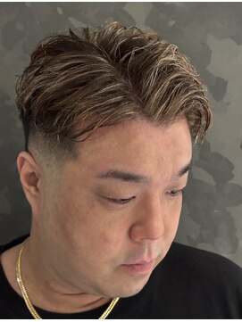 ヒロギンザ 難波店(HIRO GINZA) フェード×メッシュ