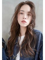 ギークス(GEEKS)&nbsp;【GEEKS渋谷】チャコールグレー/顔周りレイヤー/秋ヘア/20代30代